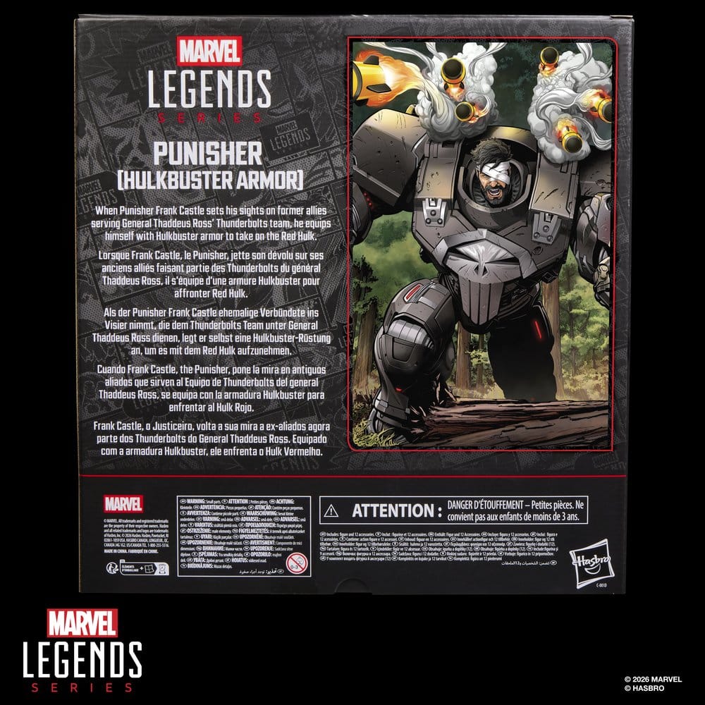Marvel Legends Actionfigur Punisher Hulkbuster Armor 15 cm