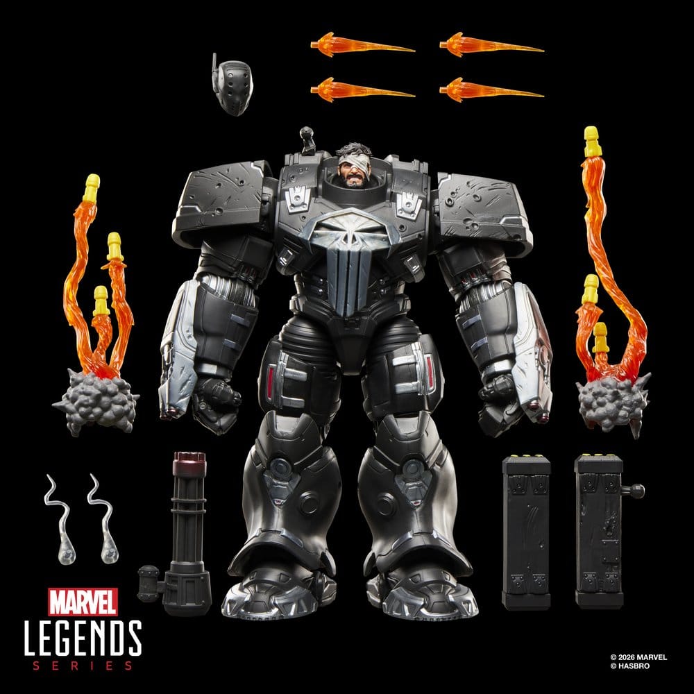 Marvel Legends Actionfigur Punisher Hulkbuster Armor 15 cm