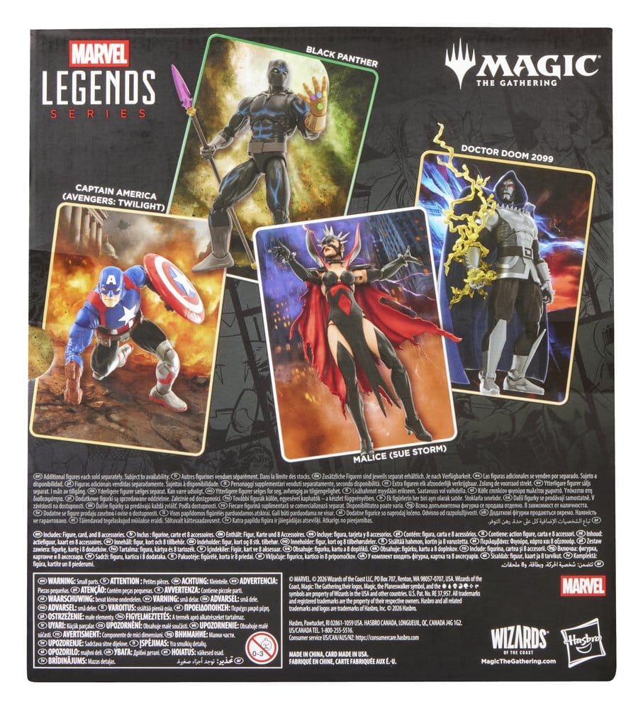 Magic The Gathering: Marvel Super Heroes Marvel Legends Actionfigur Black Panther 15 cm