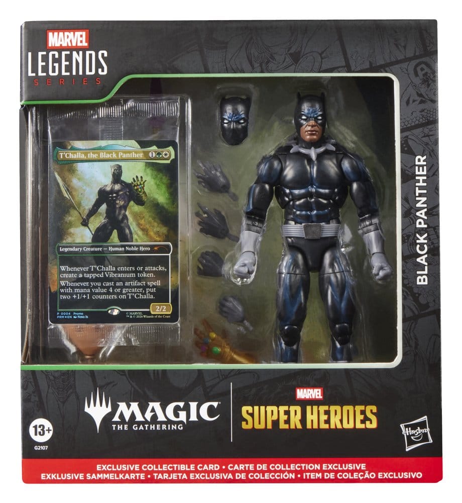 Magic The Gathering: Marvel Super Heroes Marvel Legends Actionfigur Black Panther 15 cm