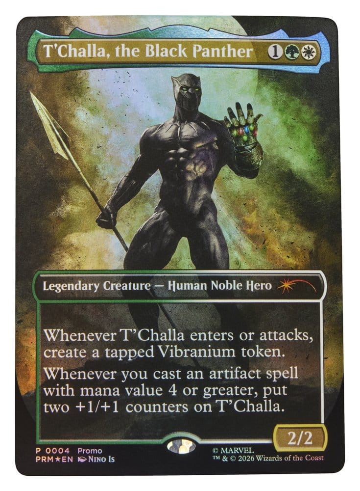 Magic The Gathering: Marvel Super Heroes Marvel Legends Actionfigur Black Panther 15 cm