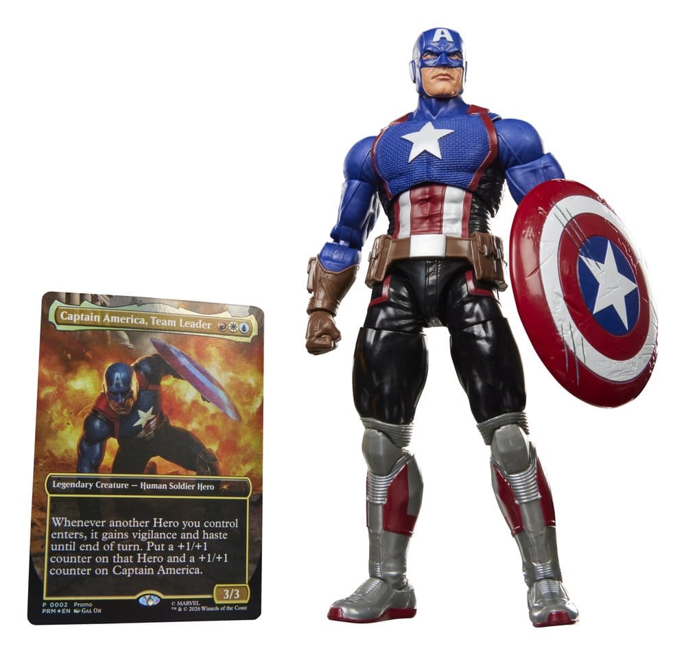 Magic The Gathering: Marvel Super Heroes Marvel Legends Actionfigur Captain America (Avengers: Twilight) 15 cm