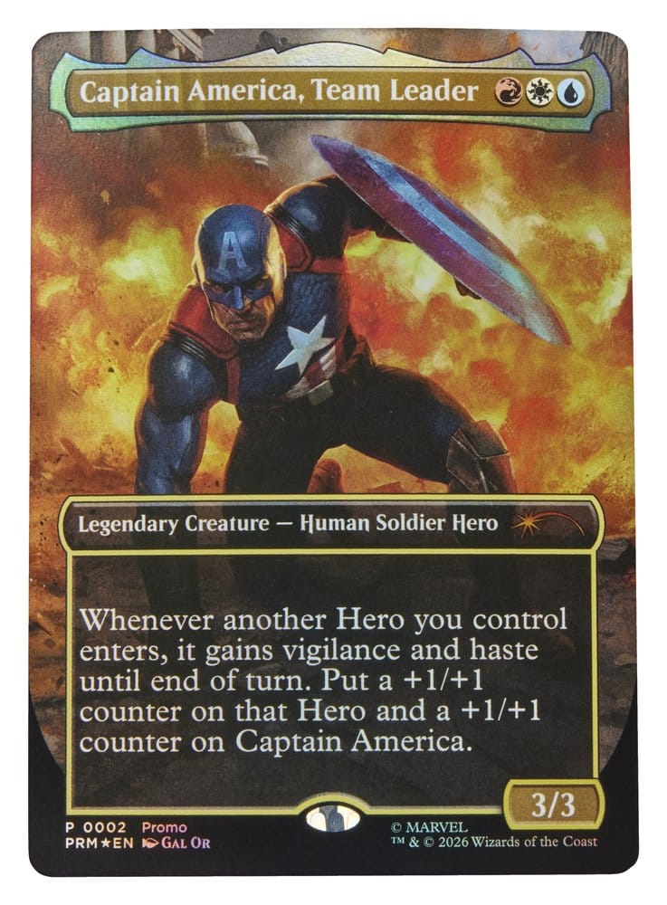 Magic The Gathering: Marvel Super Heroes Marvel Legends Actionfigur Captain America (Avengers: Twilight) 15 cm