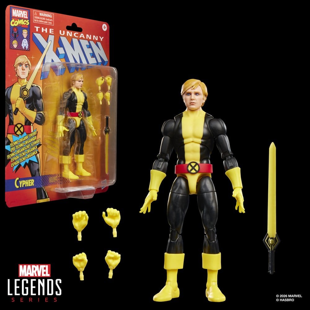 The Uncanny X-Men Marvel Legends Actionfigur Cypher 15 cm