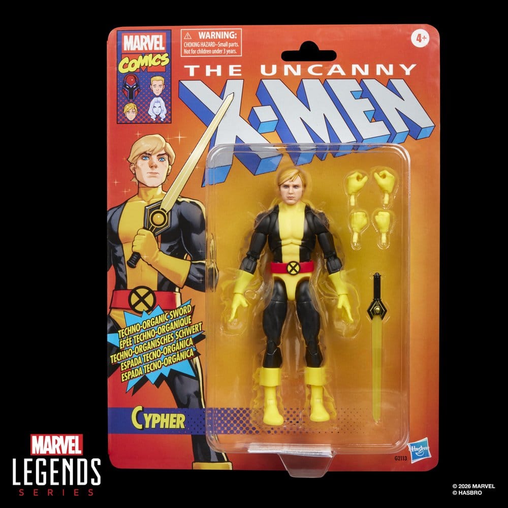The Uncanny X-Men Marvel Legends Actionfigur Cypher 15 cm