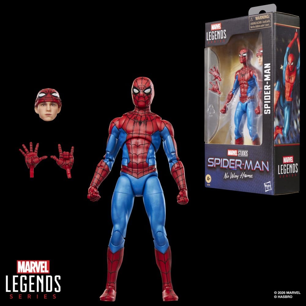 Spider-Man: No Way Home Marvel Legends Actionfigur Spider-Man 15 cm