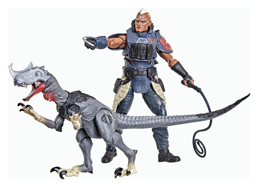 G.I. Joe Classified Series Actionfigur en 2er-Pack #196 Professor Rottclaw & Cobra Deinonychus 15 cm