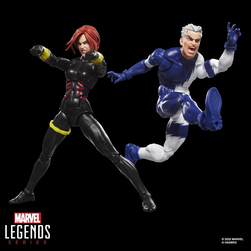 Avengers Marvel Legends Actionfiguren 2er-Pack Black Widow & Quicksilver 15 cm