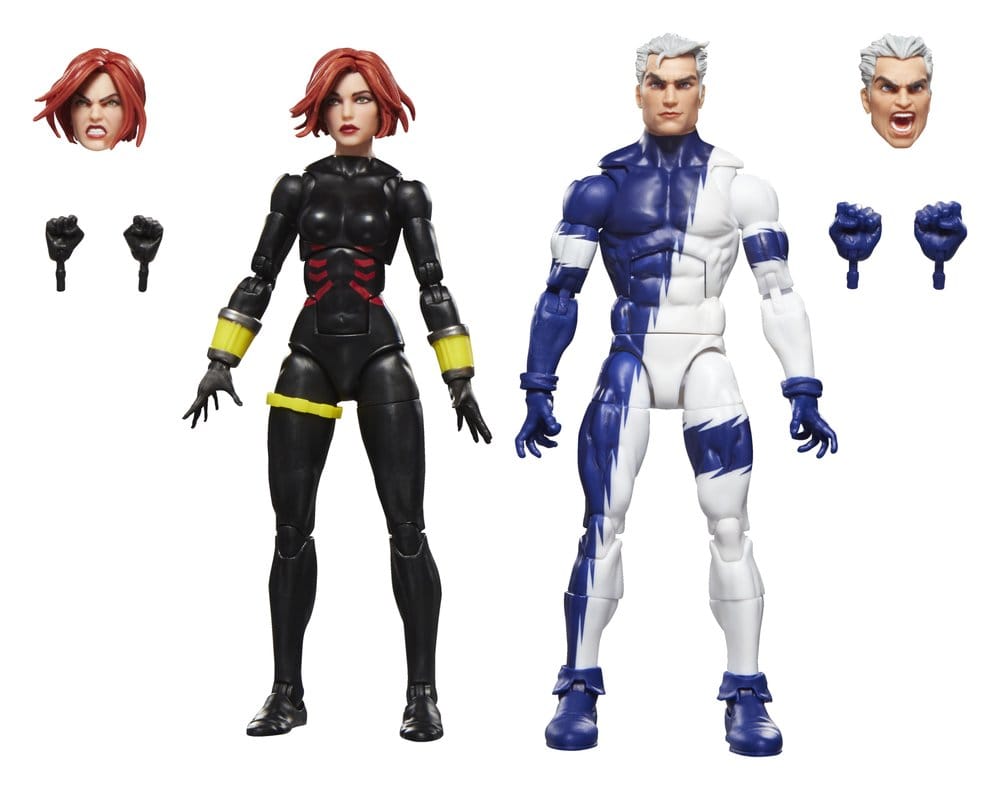 Avengers Marvel Legends Actionfiguren 2er-Pack Black Widow & Quicksilver 15 cm