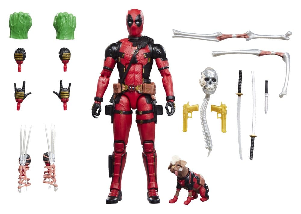 Deadpool & Wolverine Marvel Legends Actionfigur Dogpool & Deadpool 15 cm