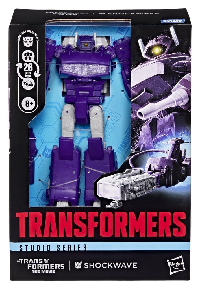 The Transformers: The Movie Studio Series Voyager Class Actionfigur Shockwave 17 cm