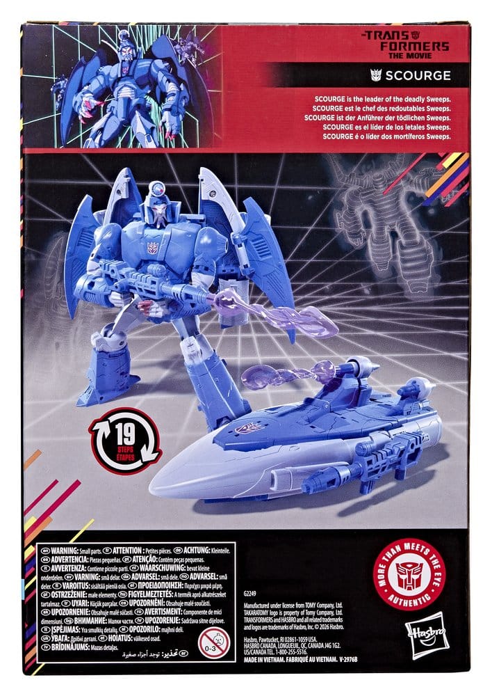 The Transformers: The Movie Studio Series Voyager Class Actionfigur MTMTE Collection: Scourge 17 cm