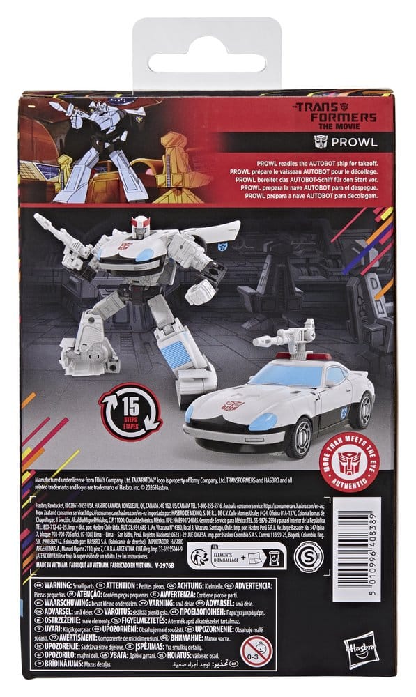 Transformers – Der Kampf um Cybertron Studio Series Deluxe Class Actionfigur Prowl 13 cm