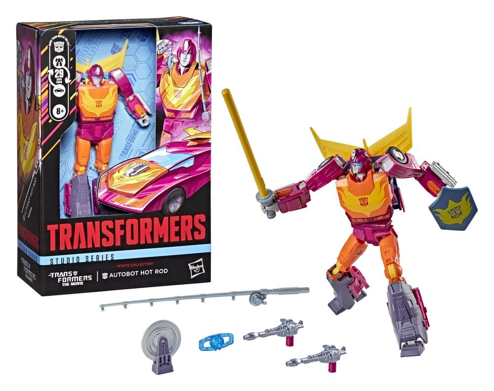 The Transformers: The Movie Studio Series Voyager Class Actionfigur MTMTE Collection: Autobot Hot Rod 14 cm