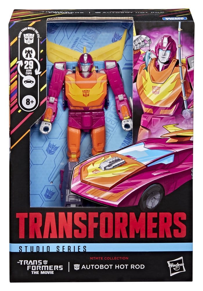 The Transformers: The Movie Studio Series Voyager Class Actionfigur MTMTE Collection: Autobot Hot Rod 14 cm