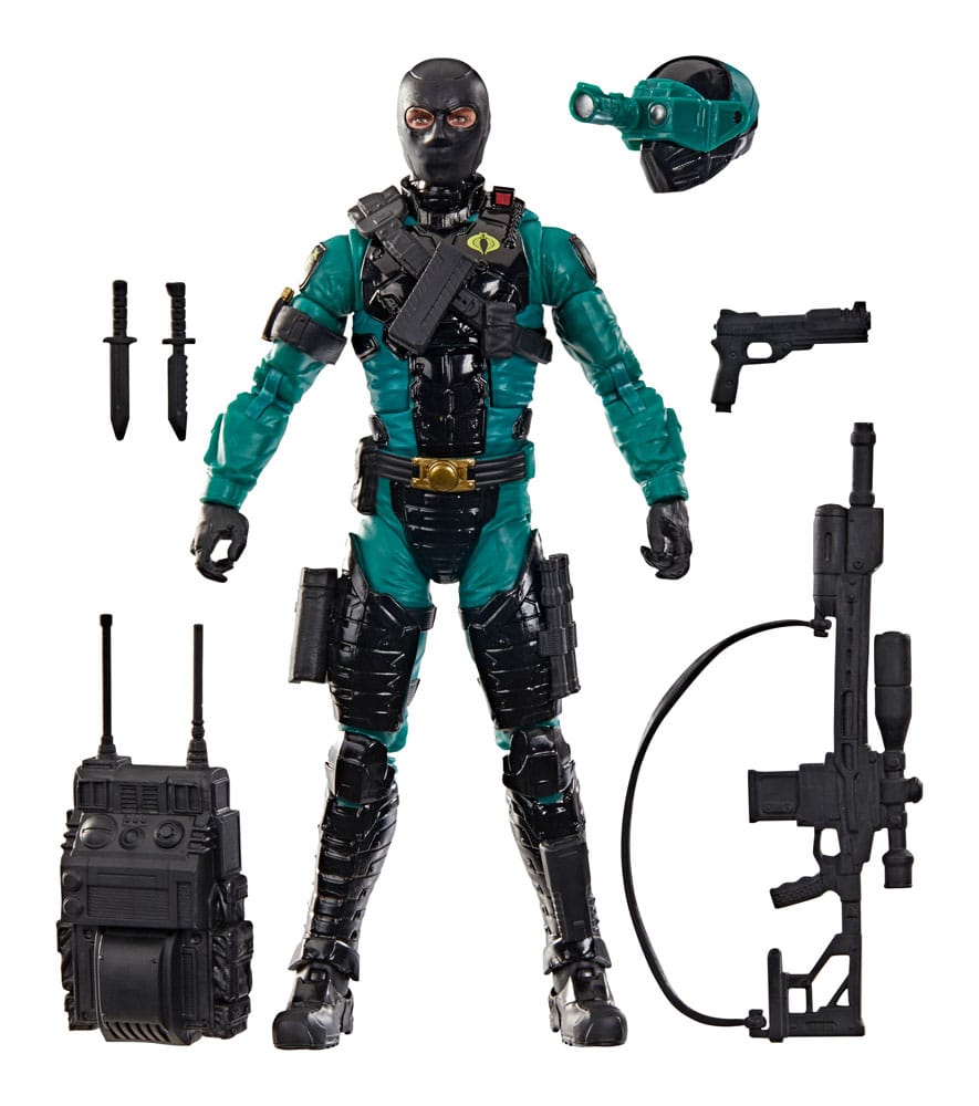 G.I. Joe Classified Series Actionfigur Night-Viper 15 cm