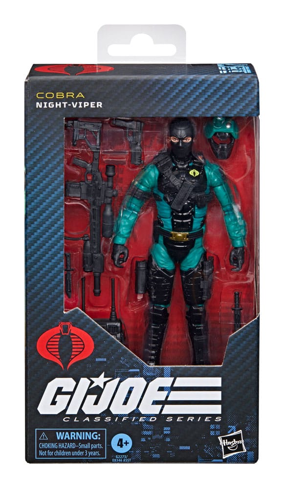 G.I. Joe Classified Series Actionfigur Night-Viper 15 cm