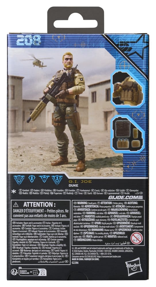 G.I. Joe Classified Series Actionfigur #208 Duke 15 cm