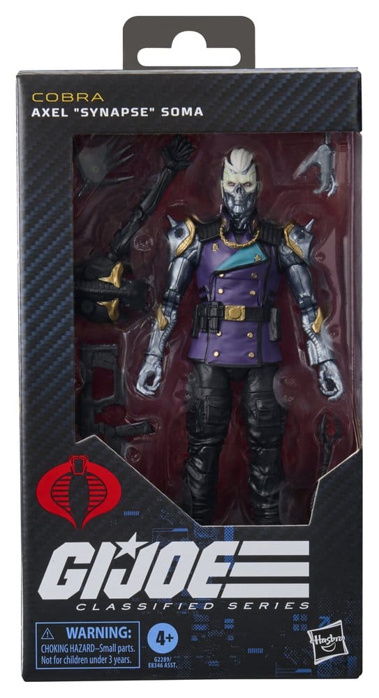 G.I. Joe Classified Series Actionfigur #211 Axel "Synapse" Soma 15 cm