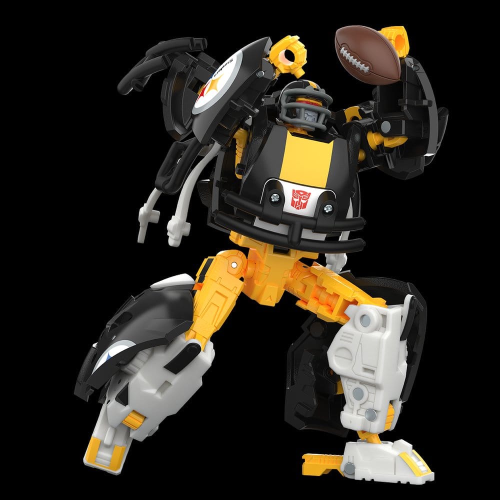 Transformers x NFL Actionfigur Pittsburgh Steelers: Steelsmash 14 cm