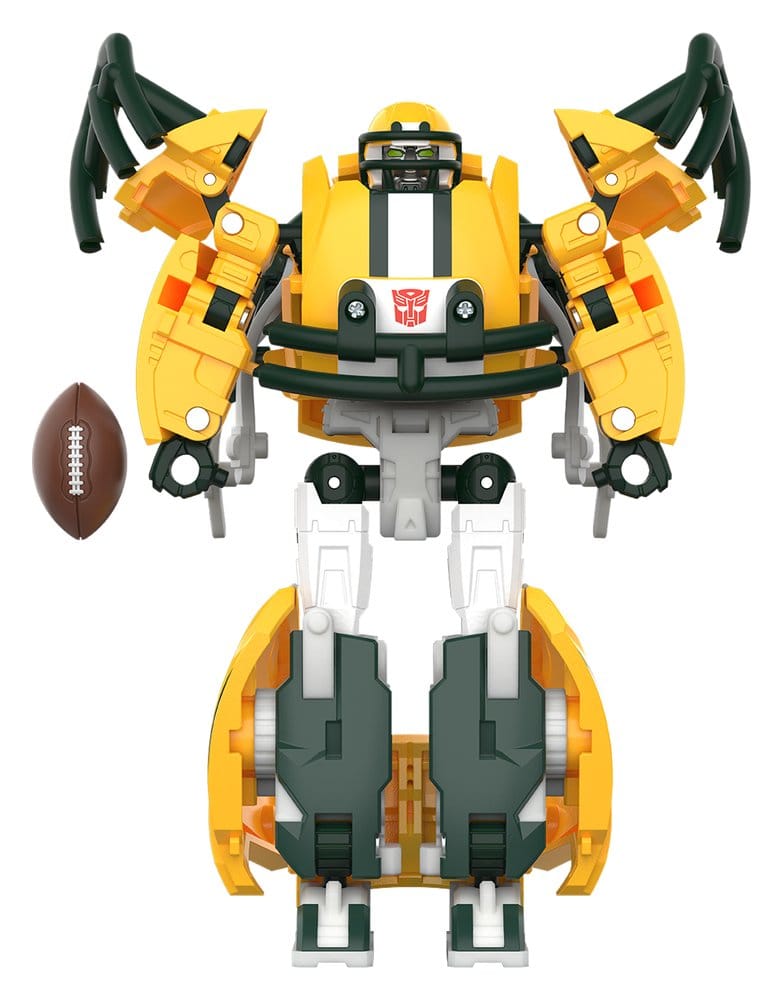 Transformers x NFL Actionfigur Green Bay Packers: Tundra Prime 14 cm