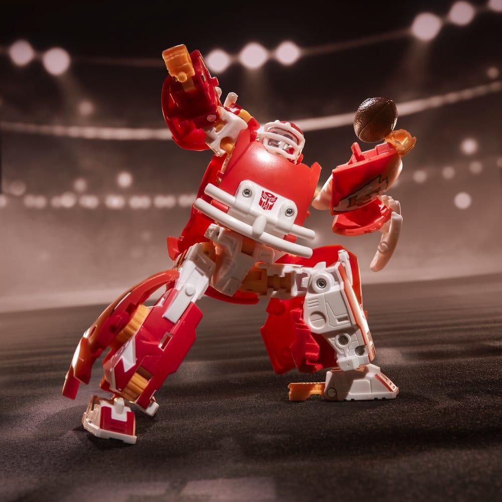 Transformers x NFL Actionfigur Kansas City Chiefs: KC-59 14 cm