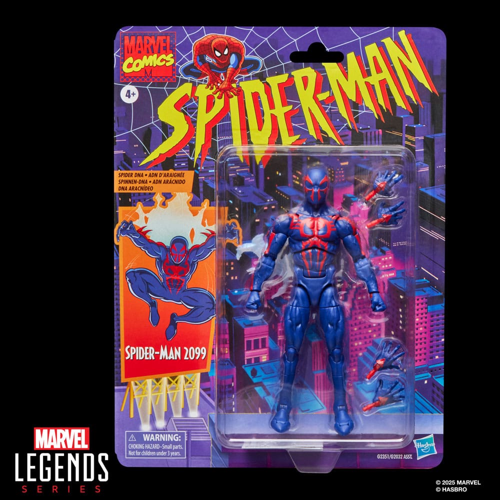 Spider-Man Marvel Legends Retro Actionfigur Spider-Man 2099 15 cm