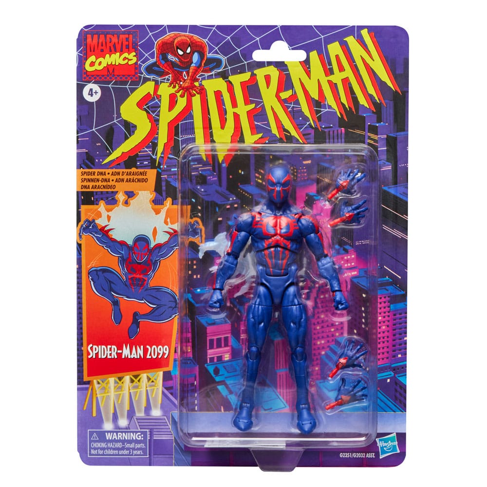 Spider-Man Marvel Legends Retro Actionfigur Spider-Man 2099 15 cm