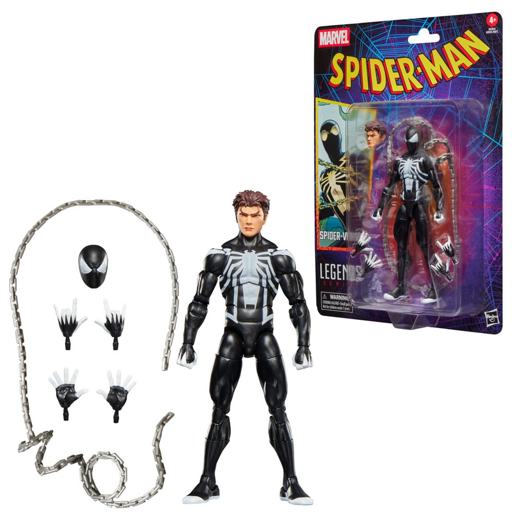 Spider-Man Marvel Legends Retro Actionfigur Spider-Venom 15 cm