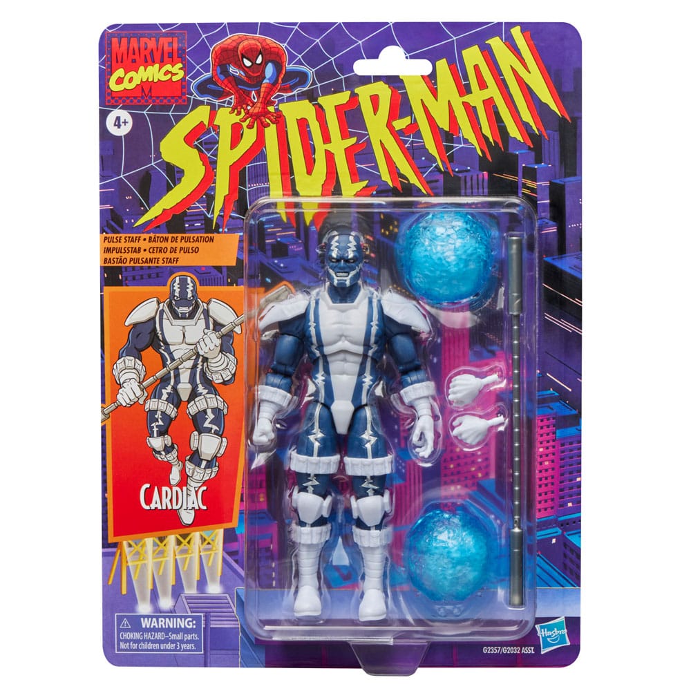 Spider-Man Marvel Legends Retro Actionfigur Cardiac 15 cm