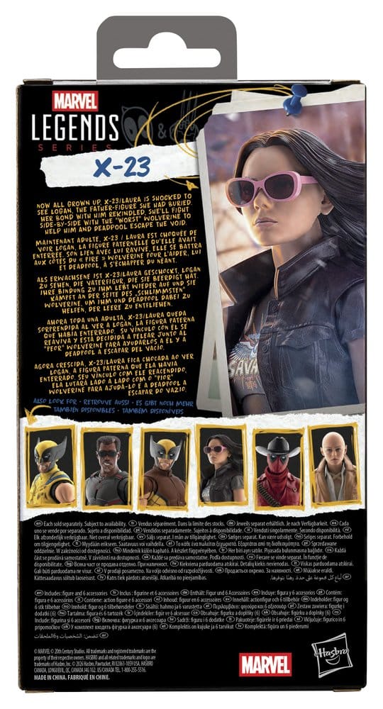 Deadpool & Wolverine Marvel Legends Actionfigur X.23 15 cm