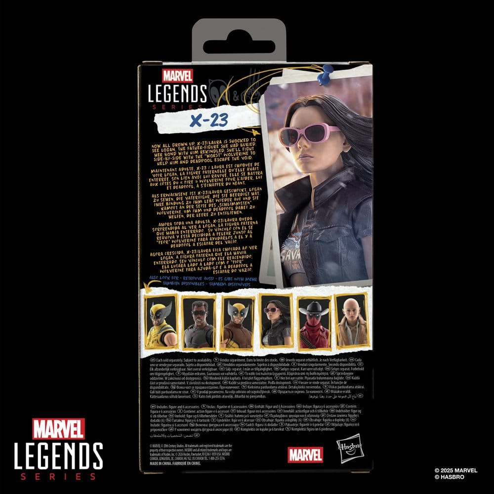 Deadpool & Wolverine Marvel Legends Actionfigur X.23 15 cm