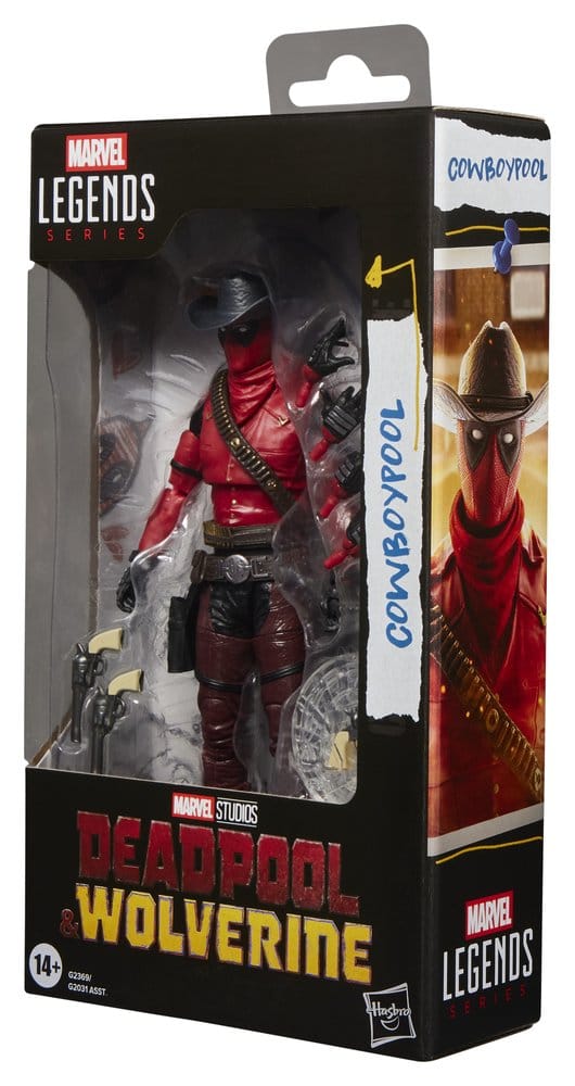 Deadpool & Wolverine Marvel Legends Actionfigur Cowboypool 15 cm