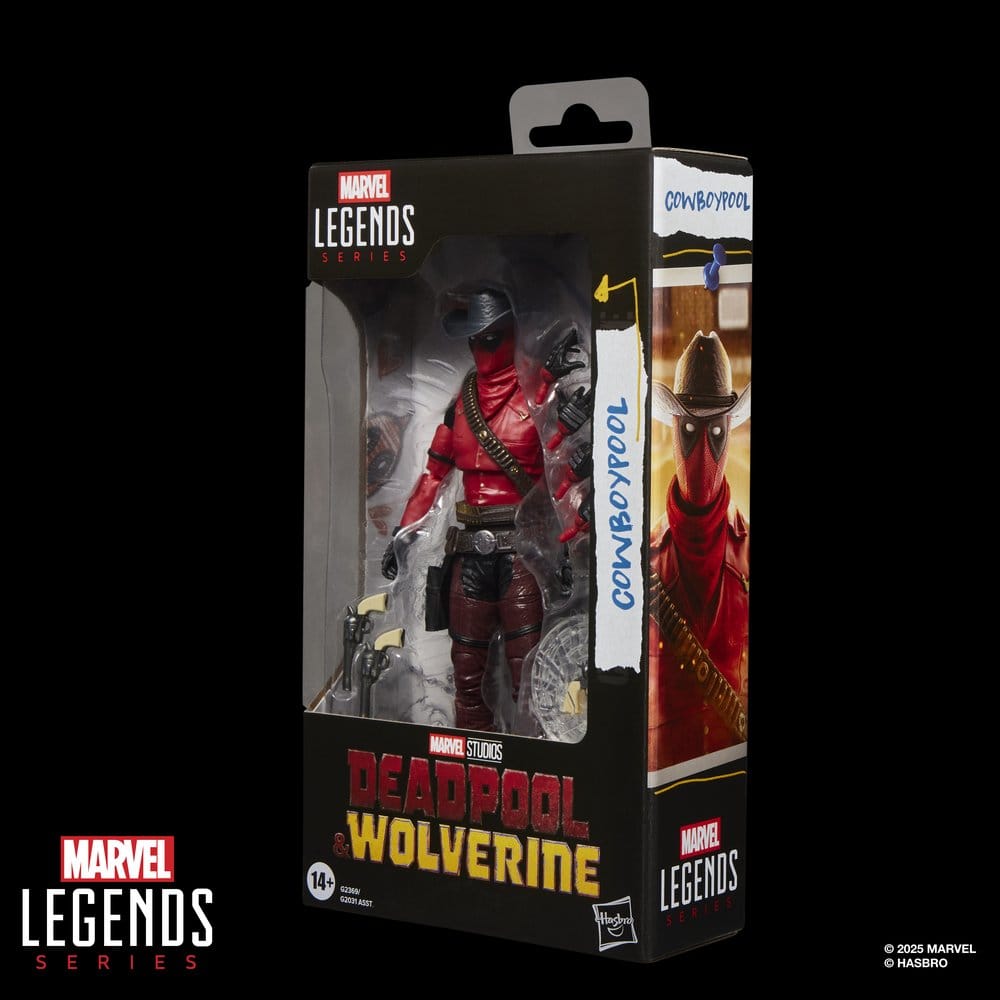 Deadpool & Wolverine Marvel Legends Actionfigur Cowboypool 15 cm