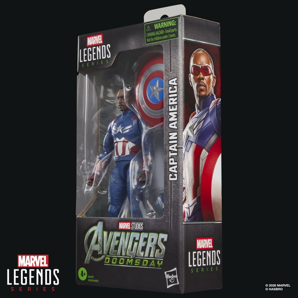 Avengers: Doomsday Marvel Legends Actionfigur Captain America 15 cm