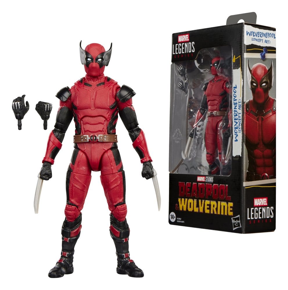 Deadpool & Wolverine Marvel Legends Actionfigur Wolverinepool (Concept Art) 15 cm