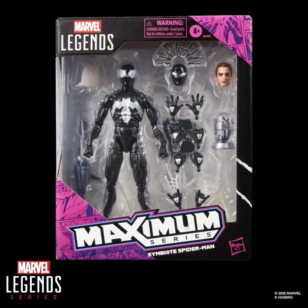 Marvel Legends Maximum Series Actionfigur Symbiote Spider-Man 15 cm