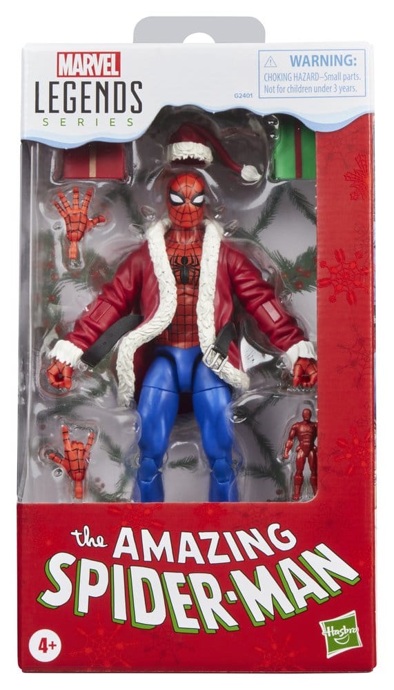 The Amazing Spider-Man Marvel Legends Actionfigur Spider-Man (Marvel Holiday Special) 15 cm