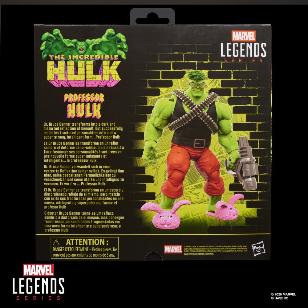 The Incredible Hulk Marvel Legends Actionfigur Professor Hulk 15 cm