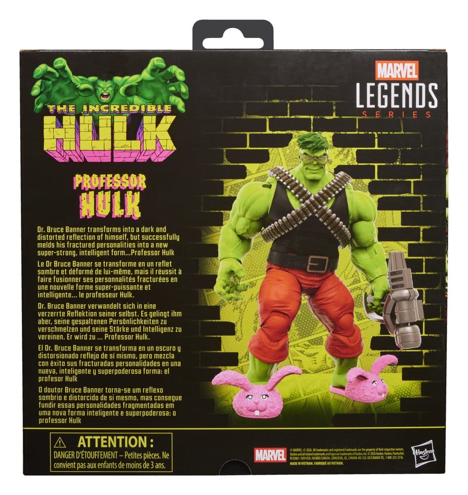 The Incredible Hulk Marvel Legends Actionfigur Professor Hulk 15 cm