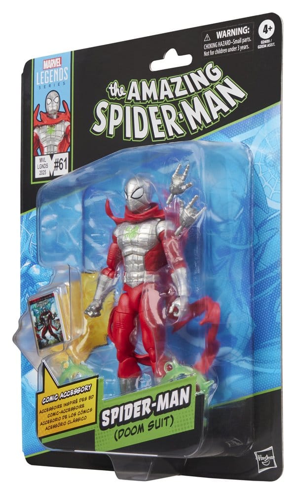 The Amazing Spider-Man Marvel Legends Actionfigur Spider-Man (Doom Suit) 15 cm