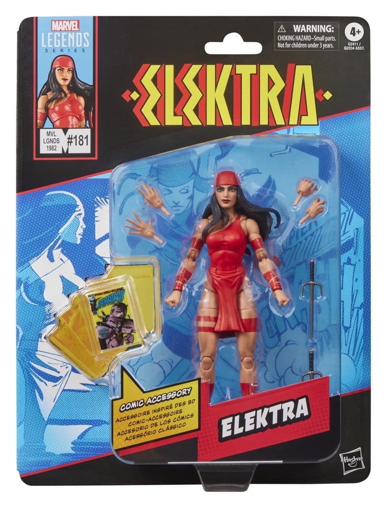 Elektra Marvel Legends Actionfigur Elektra 15 cm