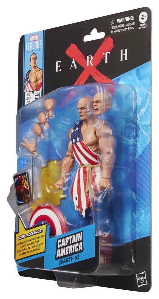 Earth X Marvel Legends Actionfigur Captain America 15 cm