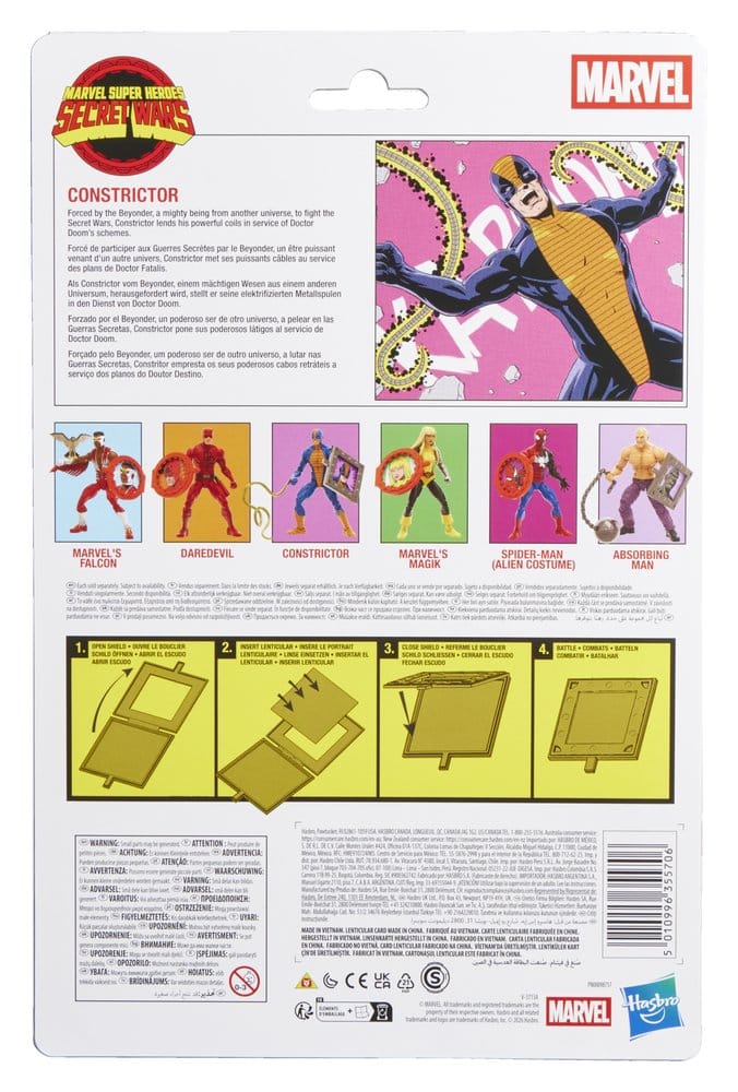 Secret Wars Marvel Legends Actionfigur Constrictor 15 cm