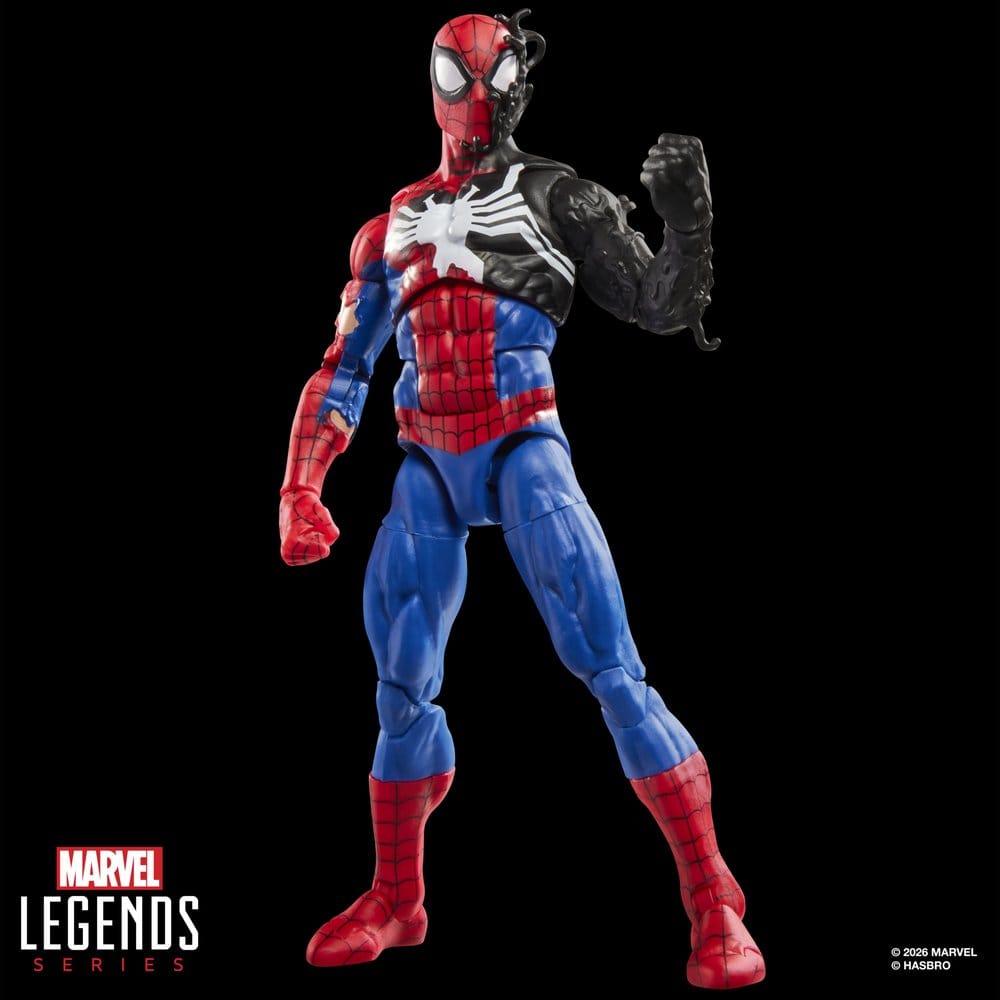 Secret Wars Marvel Legends Actionfigur Spider-Man (Alien Costume) 15 cm