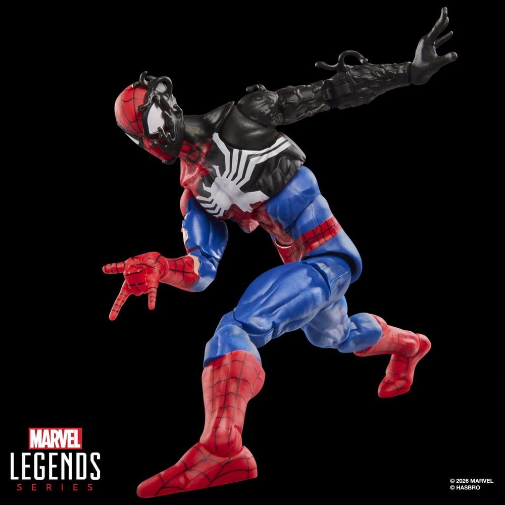 Secret Wars Marvel Legends Actionfigur Spider-Man (Alien Costume) 15 cm