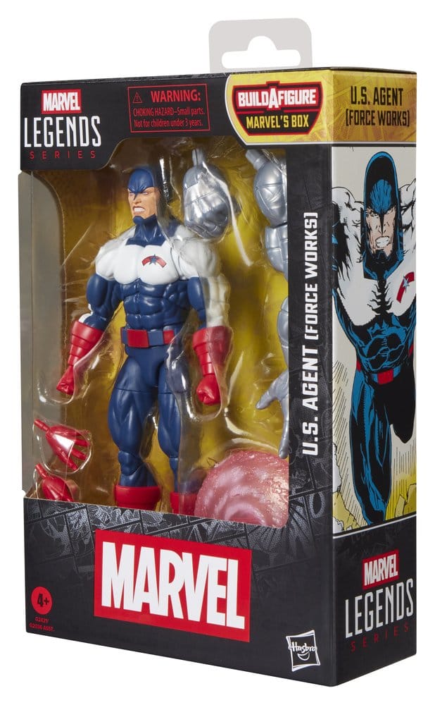 Marvel Legends Actionfigur U.S. Agent (Force Works) (BAF: Marvel's Box) 15 cm