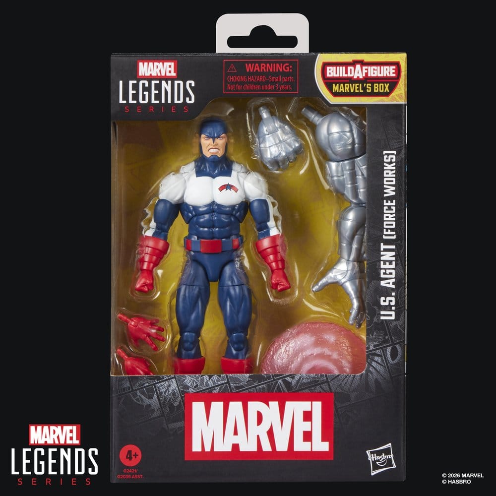Marvel Legends Actionfigur U.S. Agent (Force Works) (BAF: Marvel's Box) 15 cm