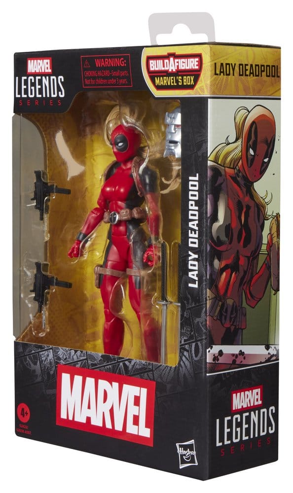Marvel Legends Actionfigur Lady Deadpool (BAF: Marvel's Box) 15 cm