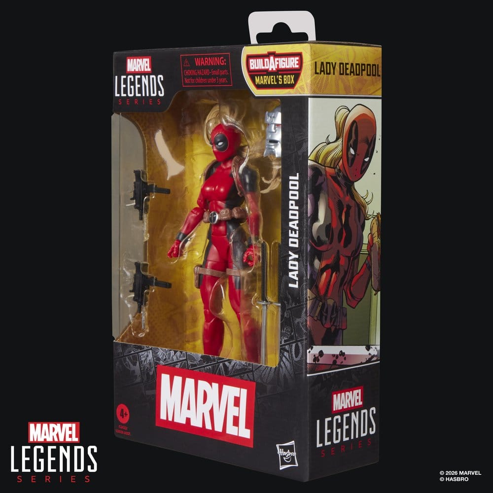 Marvel Legends Actionfigur Lady Deadpool (BAF: Marvel's Box) 15 cm
